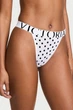 Трусики слип Victoria's Secret 3(M) Белый в горох (149463) - изображение 1