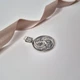 Серебряная круглая подвеска Феникс серебро 925 пробы черненное 3408ч 3.70г - изображение 2