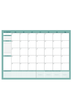 Настольный планер на месяц My Perfect Month Бизнес Минт ⬩ LifeFLUX ⬩ А4 ⬩ мятный - изображение 1