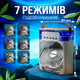 Настольный мини-кондиционер 2в1 с увлажнителем воздуха и LED подсветкой резервуар 900 мл - изображение 4