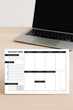 Еженедельник настольный Баланс ⬩ планер на неделю ⬩ Weekly Planner LifeFlux ⬩ А4 ⬩ 52 листа - изображение 3