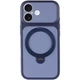 Чехол Ummi Full Camera with MagSafe HQ Ring для iPhone 17 с кольцом-подставкой 360° Айфон 17 Navy Blue - изображение 2