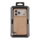 Чохол Premium Kajsa Glamorous Collection Snake Pattern with MagSafe для iPhone 17 Pro Desert Gold O-Ring - изображение 3
