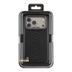 Чохол Premium Kajsa Glamorous Collection Snake Pattern with MagSafe для iPhone 17 Pro Max Black O-Ring - изображение 3