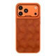 Чохол Premium Kajsa Splendid Collection 3D Cube Pattern with MagSafe для iPhone 17 Pro Orange Plus O-Ring - изображение 1