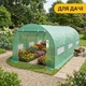 Посилена садова теплиця парник LEOBRO Garden 10м2 Green (LB-10M25) (LEO_LB-10M25) - изображение 7