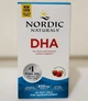 Омега-3 риб'ячий жир Nordic Naturals DHA 830 мг для підтримки мозку, зору та нервової системи, 90 капсул зі смаком полуниці (США) - зображення 1