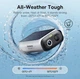 Уличная Wi-Fi камера Baseus Security S1 Lite 2K с солнечной панелью - смарт-камера с зумом, AI-детекции движения, защита IP67 - изображение 5