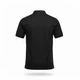 Чоловіча футболка поло в стилі BOSS Logo-Embroidered Cotton Polo Shirt чорна розмір L (HB13001.2L) - зображення 2