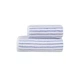 Рушник Lotus Home Готель Premium - Microcotton Stripe White-Blue 50x90 550 г/м² - изображение 9
