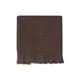 Рушник Lotus Home - Rius dark brown темно-коричневий 50x100 - изображение 2