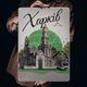 Дерев'яний постер А3 “Харків. Колаж” - изображение 1