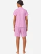 Пижама (рубашка + шорты) женская хлопковая Ralph Lauren 782644974 M Розовая (1159952707) - изображение 2
