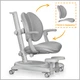 Дитяче крісло Mealux Ortoback Duo Plus Grey (арт.Y-510 G Plus) - изображение 4