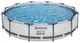 Басейн каркасний Bestway 56416 (366-76 см) круглий, фільтр-насос, ремкомплект - изображение 2