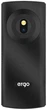 Телефон Ergo B185 Black 1000mAh 1 год гарантии - изображение 3