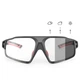 Окуляри велосипедні Rockbros SP216BK фотохромні UV400 Чорно-червоні (Rockbros-SP216BK) - зображення 3