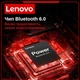Бездротові ігрові навушники Lenovo EH140 Upgraded Version Bluetooth 6.0 чорні - зображення 6