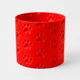 Кашпо 3D More Лапки 13.5x12.5 см 1800 мл Красный - изображение 1