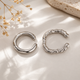Серьги каффы без прокола, серьги на ухо без прокола, 2 шт, Ear Cuff - изображение 2