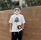 Сумка-кошелёк BAPE Baby Milo Face Cross Bag в коричневом цвете. - изображение 4