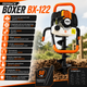 Бензобур BOXER BX-122 5,2 к.с. 52 см³ з комплектом шнеків 150, 200 і 250 мм та подовжувачем 500 мм, мотобур для буріння ґрунту, встановлення стовпів, парканів, посадки дерев і кущів - зображення 3