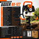 Бензобур BOXER BX-122 5,2 к.с. 52 см³ з комплектом шнеків 150, 200 і 250 мм та подовжувачем 500 мм, мотобур для буріння ґрунту, встановлення стовпів, парканів, посадки дерев і кущів - зображення 5