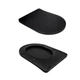 Унитаз подвесной Qtap Taurus Ultra Quiet 515×360×350 мм, Matt Black, с сиденьем Slim Duroplast / Soft-close / Quick Release QTTAU28BLM50504 - изображение 8
