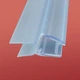 Шторки скляні на ванну Koer SR BS01-80x140-TR-01 прозоре скло 6мм, хром (KR5400) - изображение 3