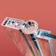 Шторки скляні на ванну Koer SR BS01-80x140-TR-01 прозоре скло 6мм, хром (KR5400) - изображение 5