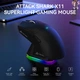 Игровая Мышь Attack shark x11 Black - изображение 2