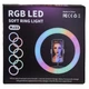 Кольцевая лампа RGB MJ33, Черный - 250995 - изображение 2