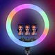 Кольцевая лампа RGB Crystal 3D-56 - 389625 - изображение 2