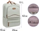 Рюкзак Safari 2 отделения 42x29x16 см 800 г 19 л Бежевый (26-323M-1) (8591662263237) - изображение 3