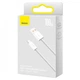 USB кабель Baseus CALD000616 Dynamic, Type-C, 1.0 м., Білий - 525766 - зображення 5