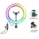 Кільцева лампа RGB Crystal RD-30 - 389627 - зображення 2