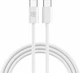Кабель MAKE Type-C to Type-C PD 65W 1 м Nylon White (MCB-CN1WH) - зображення 2