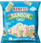 Набор Bebeto Конфеты Маршмеллоу Радужный твист 135 г + Белый и Розовый 135 г (8690146150596) - изображение 3