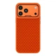 Чохол Premium Kajsa Glamorous Collection Pyramid Pattern with MagSafe для iPhone 17 Pro Orange Plus O-Ring - изображение 1