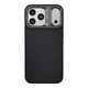 Чохол Premium Kajsa Glamorous Collection Straw Mat Pattern with MagSafe для iPhone 17 Pro Max Black B-Ring - изображение 1