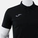 Футболка-поло з коміром чорна BALI III 105372.100 Joma M - зображення 4