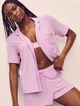 Піжама (шорти + сорочка) Modal-Cotton Shоrt Pajama Set Victoria's Secret M Бузковий (27226053) - изображение 3