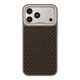 Чохол Premium Kajsa Glamorous Collection Pyramid Pattern with MagSafe для iPhone 17 Pro Max Desert Gold O-Ring - изображение 1