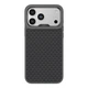 Чохол Premium Kajsa Glamorous Collection Pyramid Pattern with MagSafe для iPhone 17 Pro Max Grey O-Ring - изображение 1
