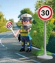 Zestaw zabawek Playmobil Special Plus Policjant z radarem do pomiaru prędkości 11 elementów 72029 (4008789720290) - obraz 5