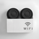 Полка-подставка для Wi-Fi роутера COLNSE, настенная, 24,5×14×6 см, белая - изображение 8