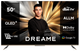 LED-телевізор Dreame Vivid QLED 4K TV 50Q100 (7262666) - изображение 1