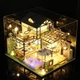 Конструктор-румбокс с LED-подсветкой кукольный японский дом с садом DIY House DM-1210 Multicolored - изображение 3