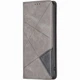 Чехол-книжка с карманами UniCase Geometric Pattern для Realme 16 - Grey - изображение 2