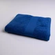 Махровое полотенце среднего размера с Бордюром GM Textile 50х90см 400г/м2 (Синий) - изображение 1